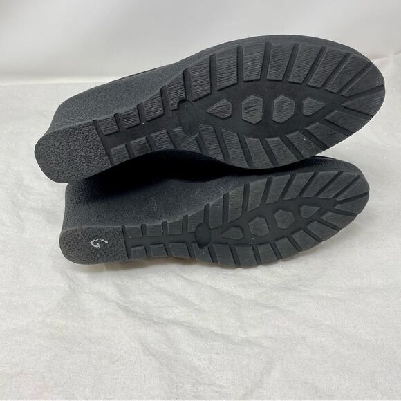 Lane Bryant Suede Wedge Boots- Size 10 Wide - Picture 13 of 16